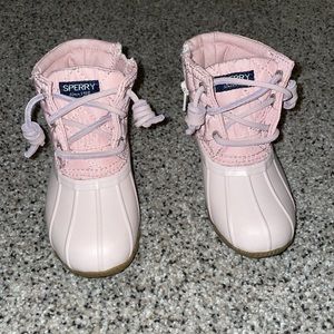 Toddler Sperry duck boots